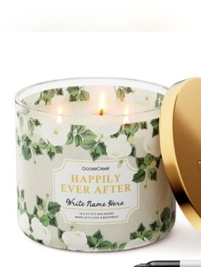 Goose Creek Happily Ever After Three-Wick Candle